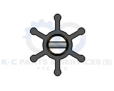 7000K Flexible Rubber Impeller Kit